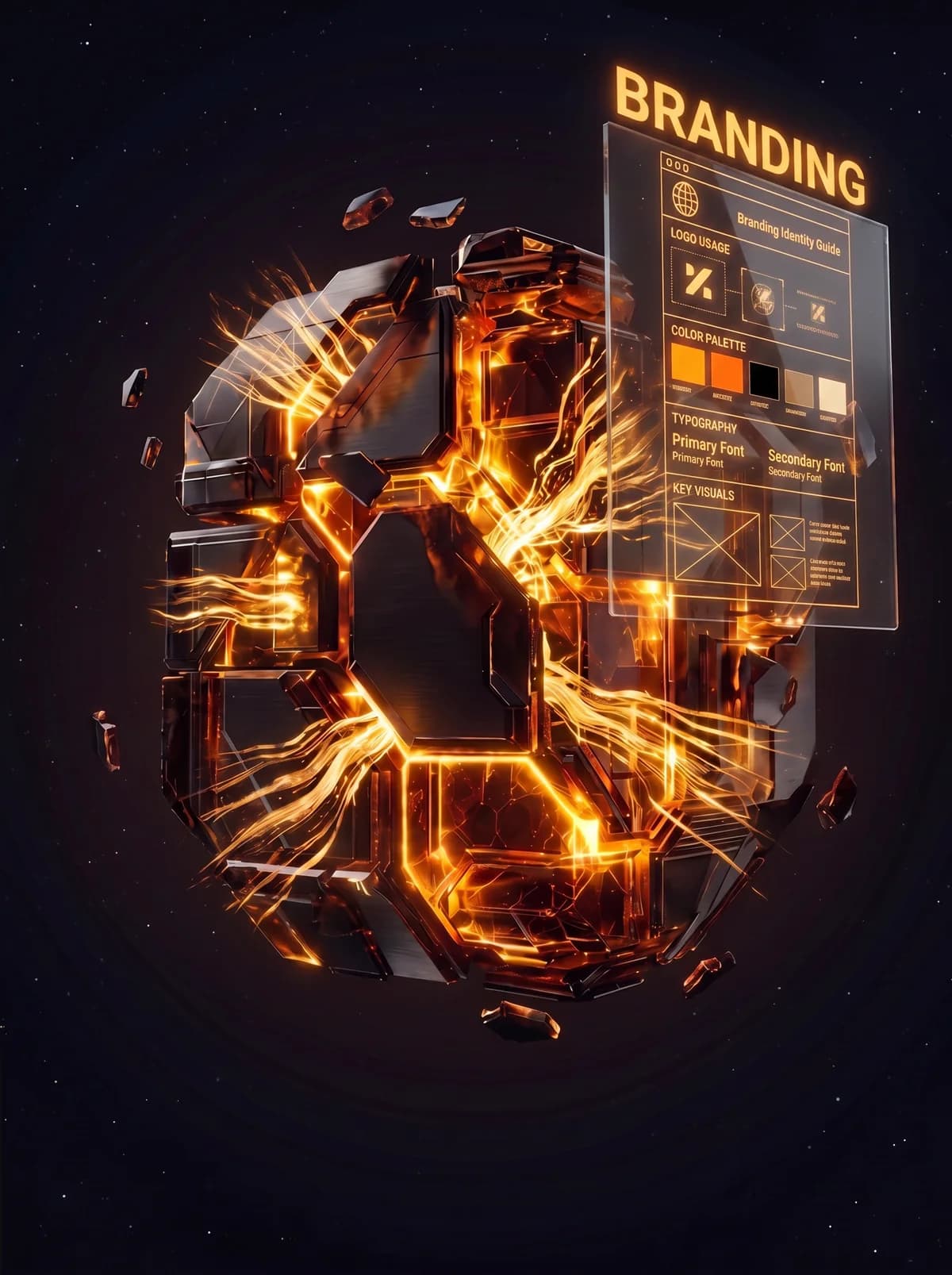 Branding visualization